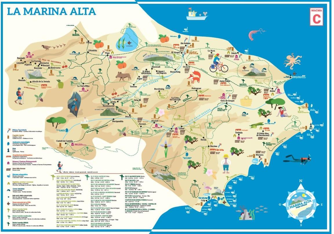 Casa Fernando Y Maruja Διαμέρισμα Pego Εξωτερικό φωτογραφία